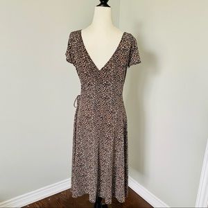 Scarlett Animal Print Pull Over Dress